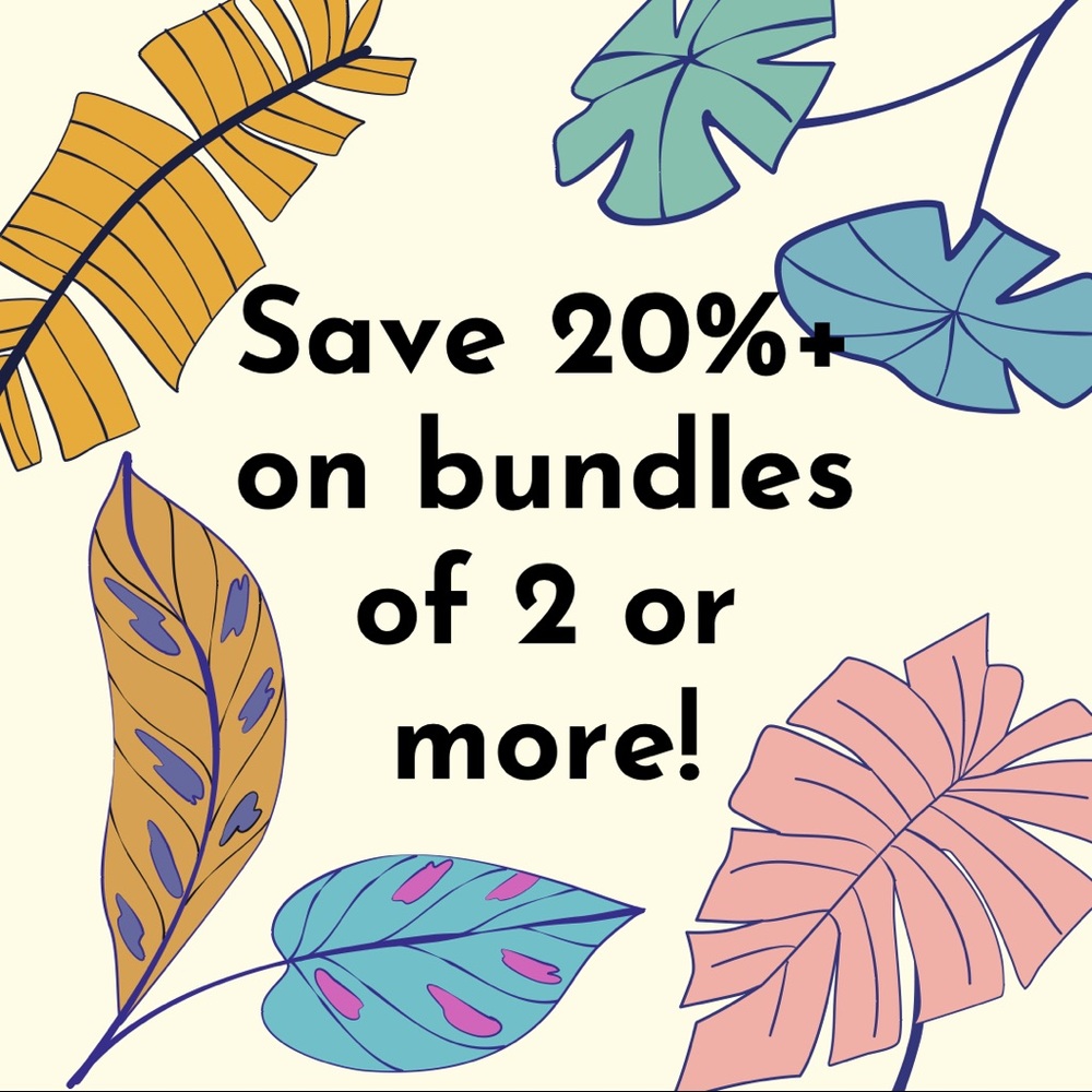 🌿 Send me an offer! Bundle and save!